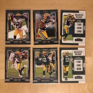 Panini NFL Green Bay Packers Football Card Lot